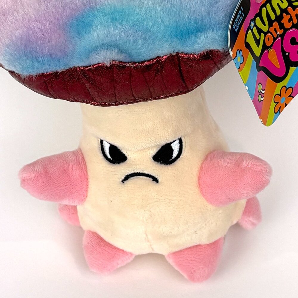 Living On The Veg #11 Grimsby Blue Top Plush Mushroom 2022 Fun Guy/Russ Series 1 - Picture 3 of 16